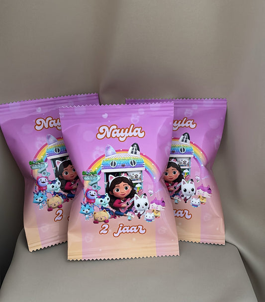 Disney chipszakjes met eigen ontwerp 