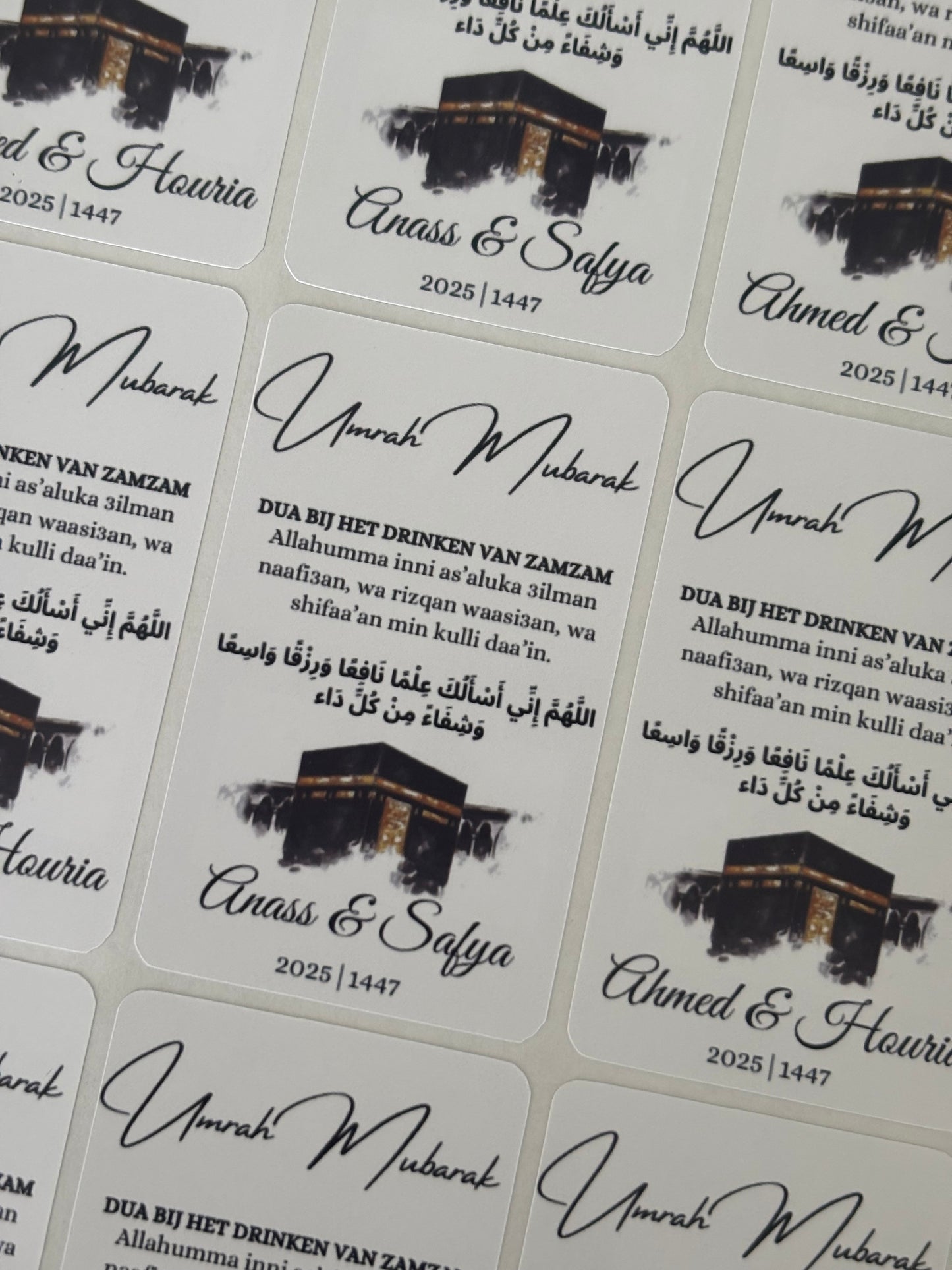 Umrah Mubarak stickers