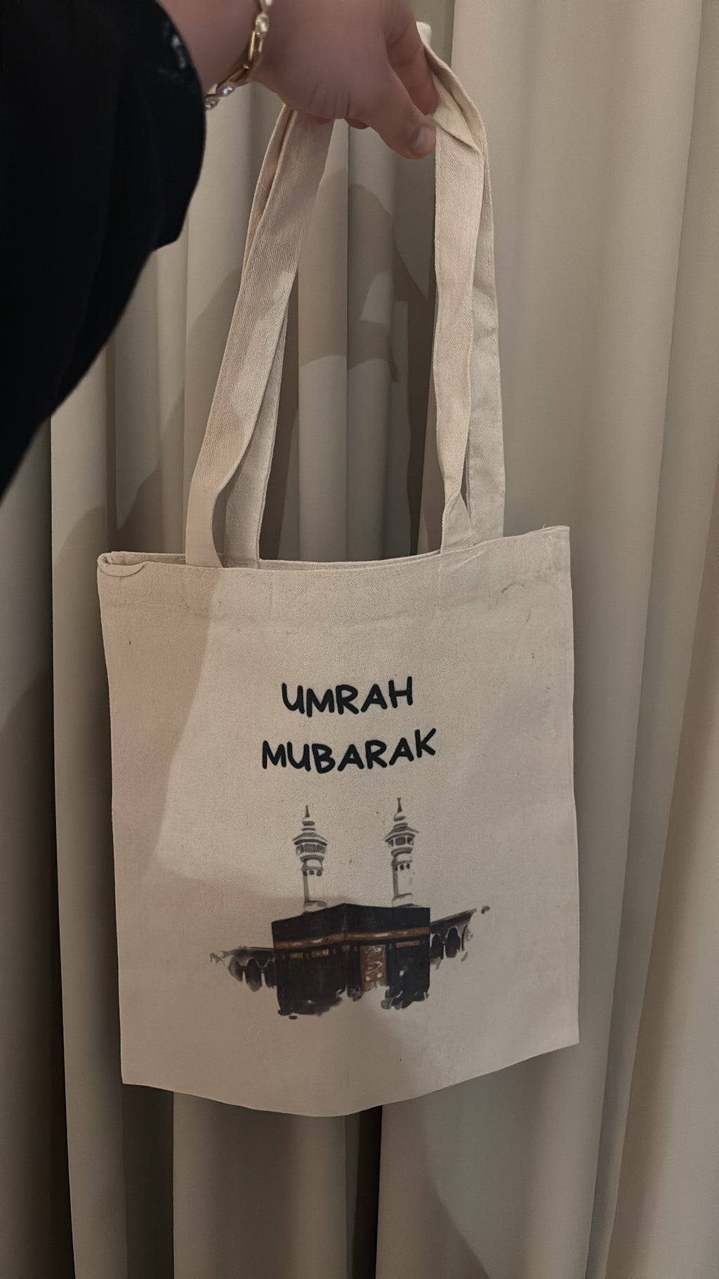 Umrah of Hadj Mubarak Canva tas | met naam