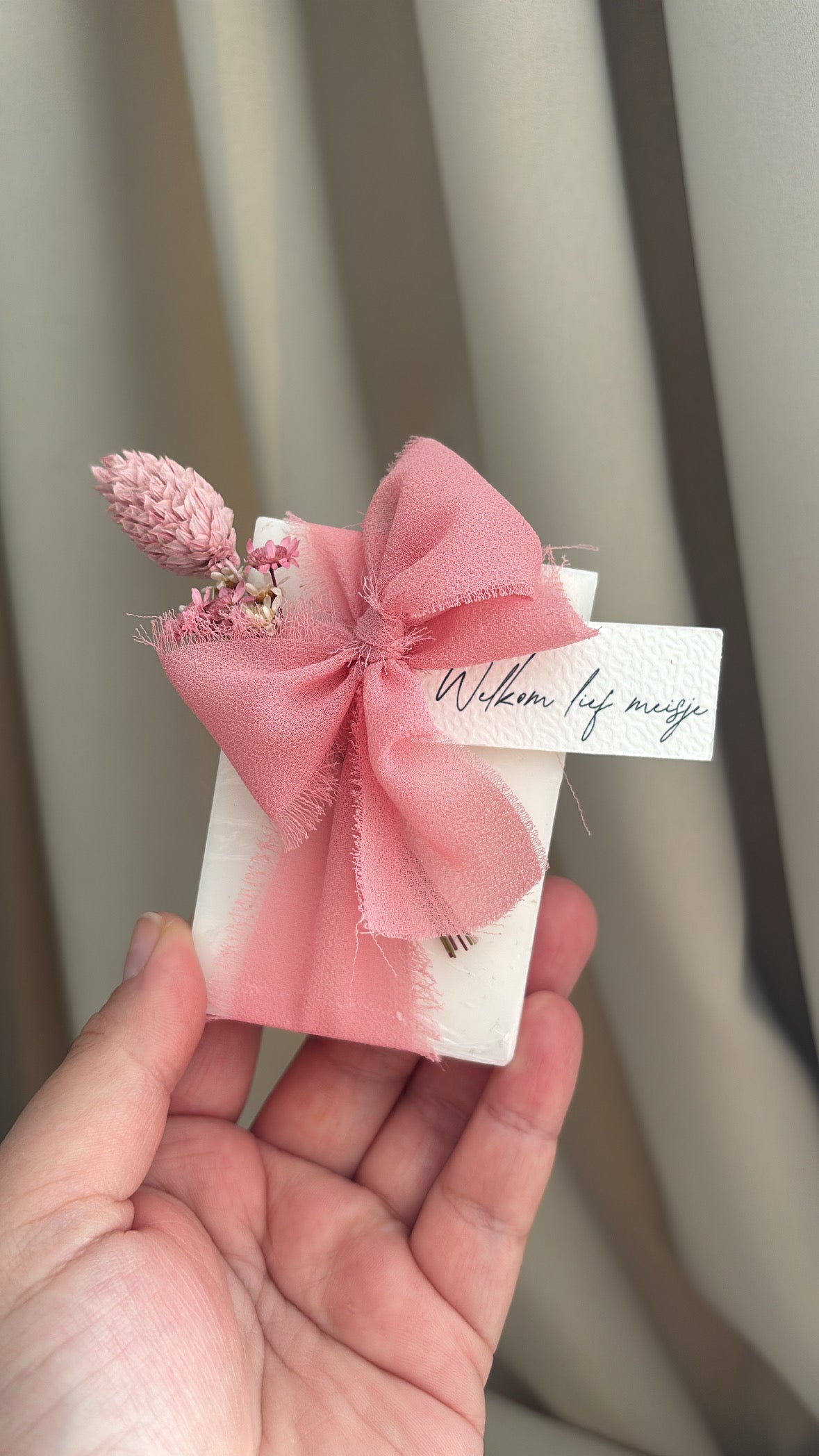 Zeepstukjes babyshower, geboorte