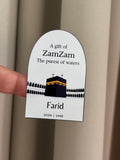 A gift of zamzam the purest of waters stickers