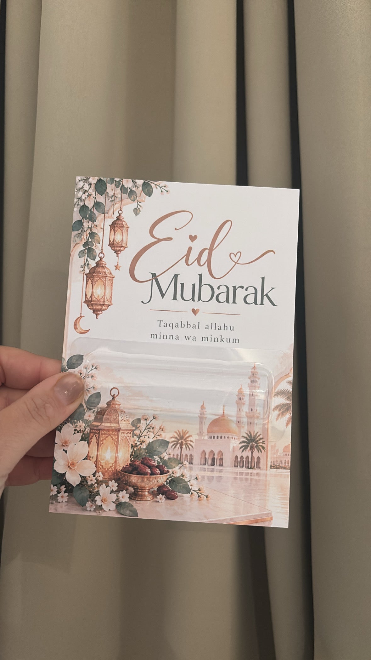 Eid Mubarak geldkaart