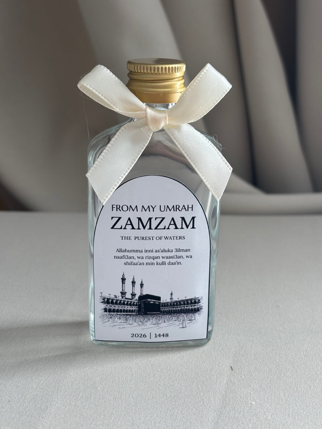 From my Umrah zamzam flesje 50ML
