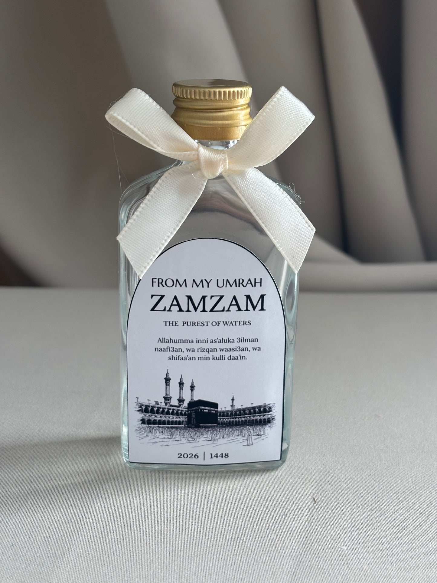 From my Umrah zamzam flesje 50ML