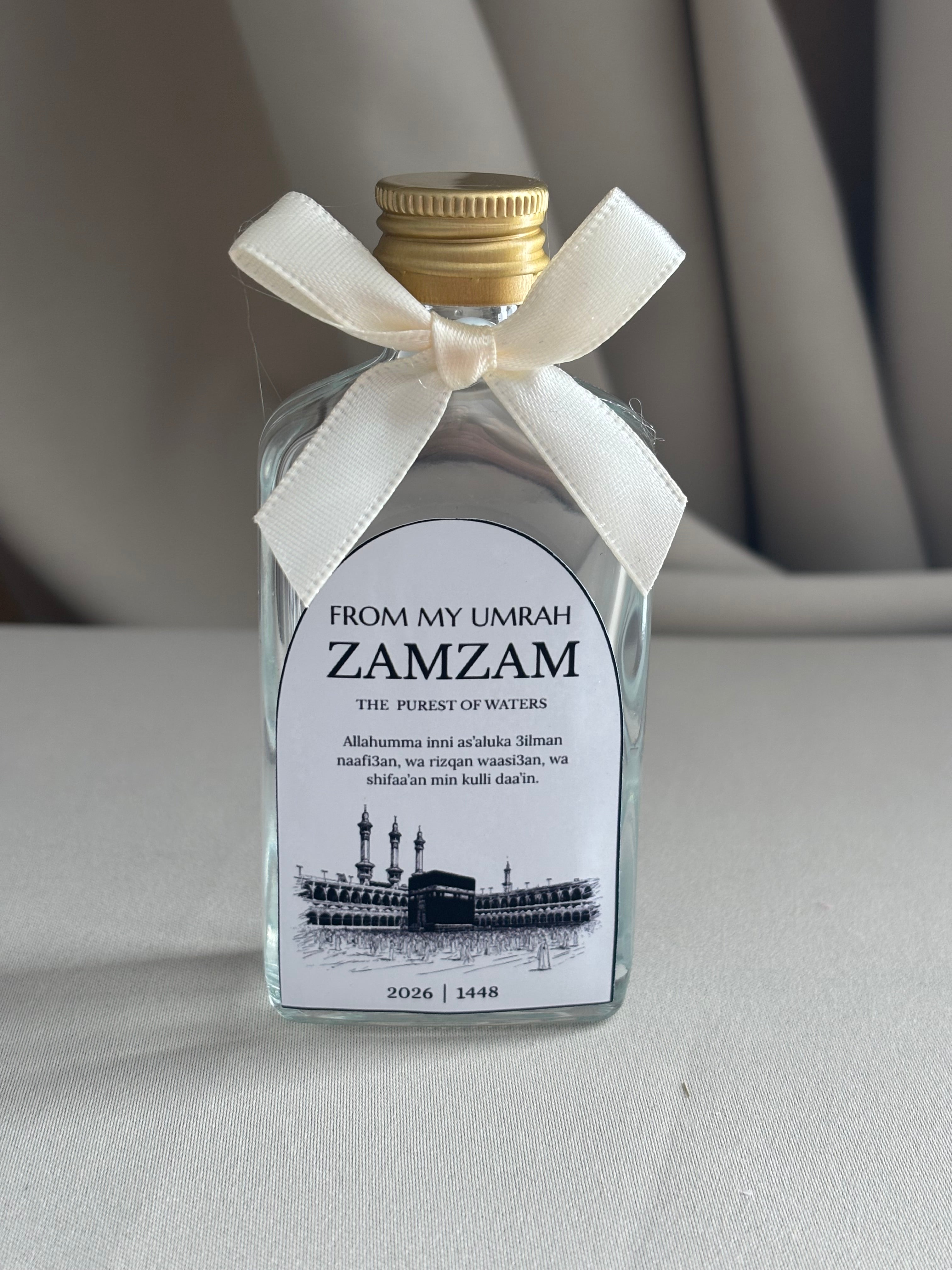 From my Umrah zamzam flesje 50ML
