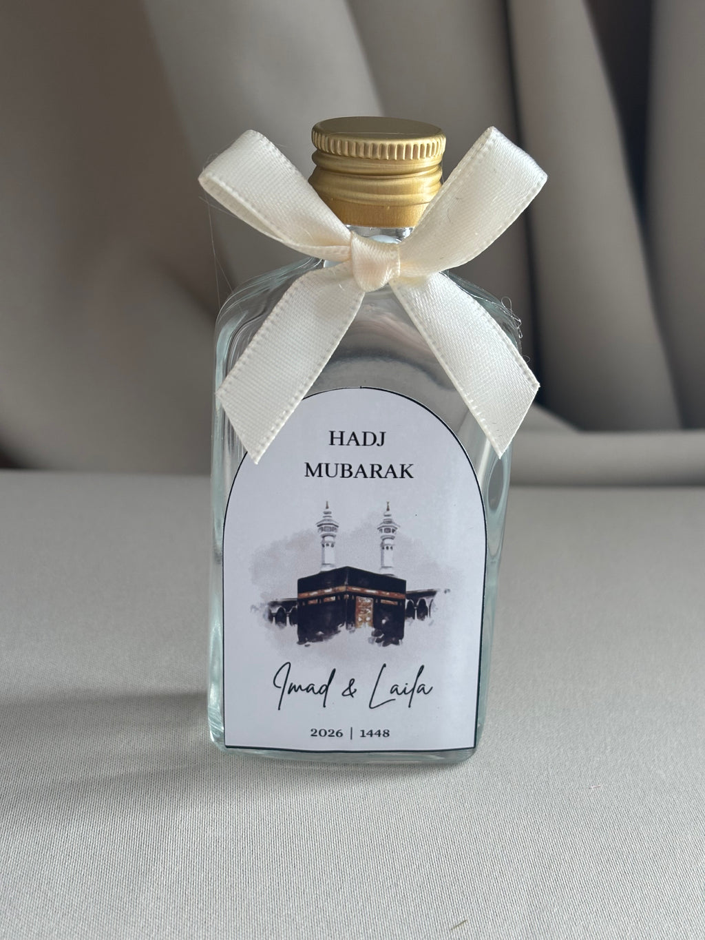 Umrah & hadj Mubarak flesjes 50ML