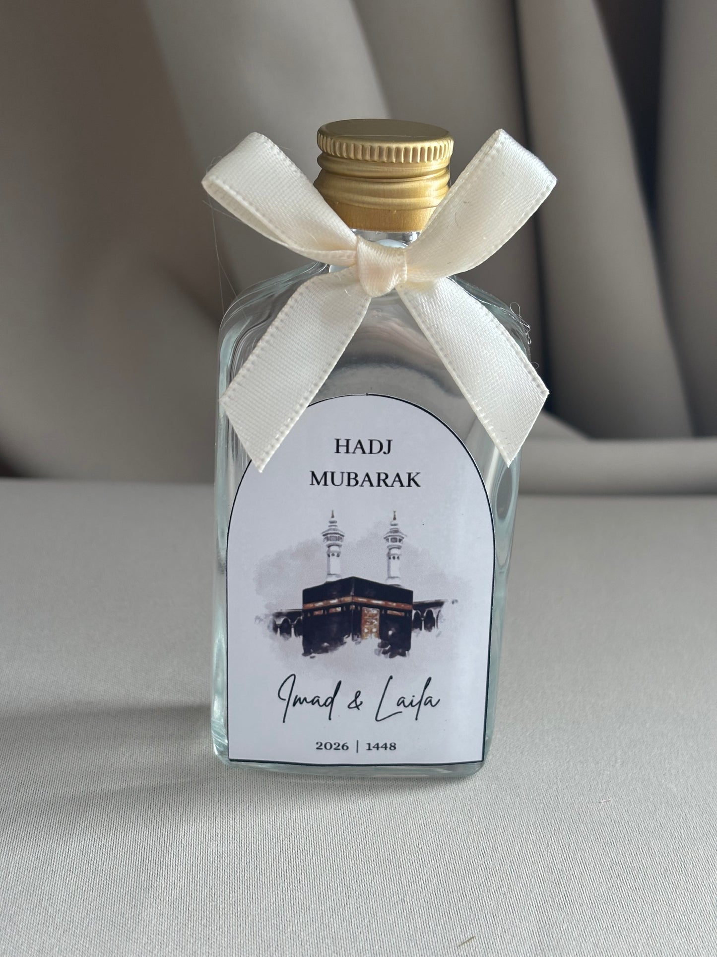 Umrah & hadj Mubarak flesjes 50ML