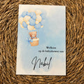 Babyshower | tafelkaart