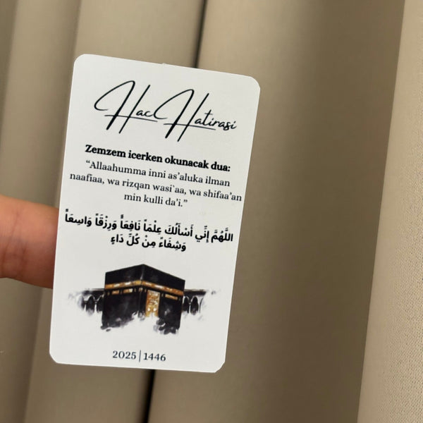 Zamzam stickers | Turks | Hac Hatırası