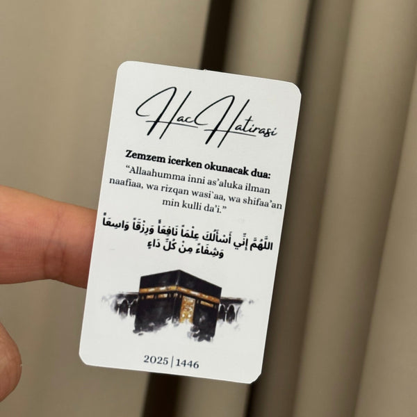 Zamzam stickers | Turks | Hac Hatırası