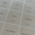 Kruidenlabels | pierson | beige