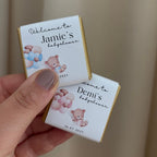Babyshower Chocoladebox | girl or boy met inhoud & ontwerp