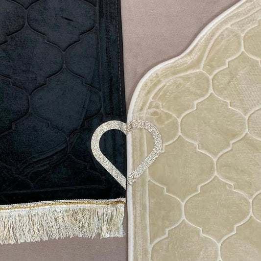 Gebedskleed | gepersonaliseerd met halve hartje