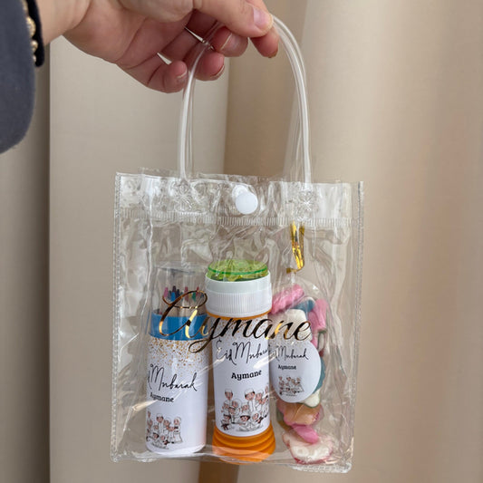 Gift tasje | met naam & inhoud