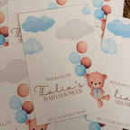 Babyshower Tafelkaarten | Jongen of meisje