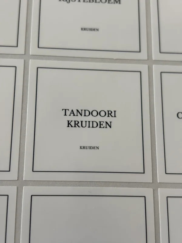 Kruidenlabels | Libre | kader