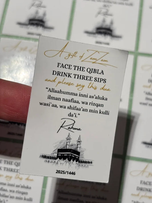 Zamzam stickers