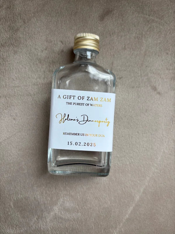 Zamzam flesje || dinnerparty