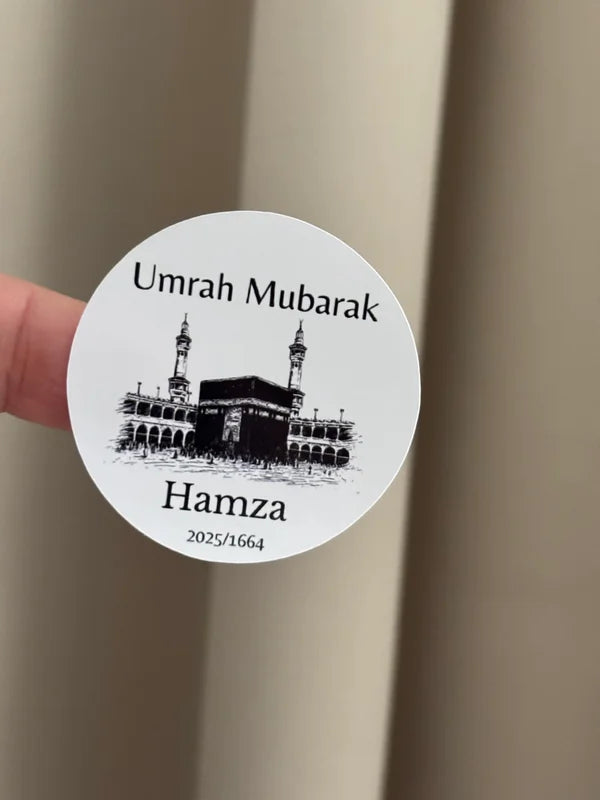 Umrah Mubarak | ronde stickers