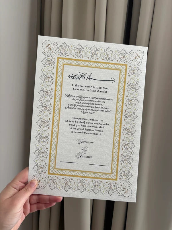 Nikah certificaat