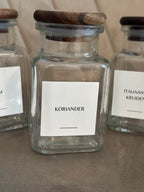 Kruidenlabels | wit | Belleza