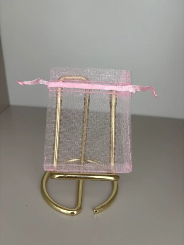 Zakje | roze/goud