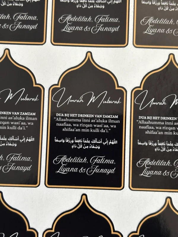 Umrah Mubarak stickers