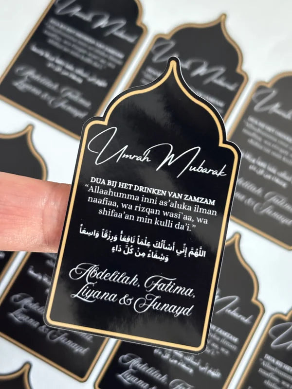 Umrah Mubarak stickers