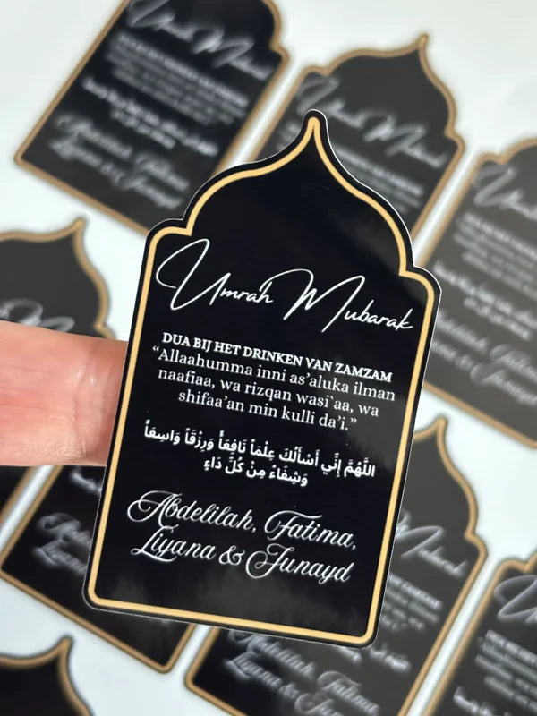 Umrah Mubarak stickers