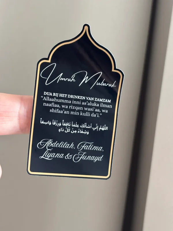 Umrah Mubarak stickers
