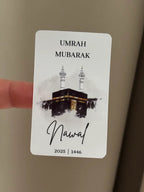 Umrah Mubarak stickers | zamzam