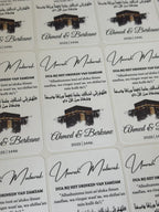 A gift of zamzam stickers