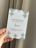 Henna tafelkaart | groen