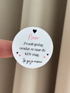 Afscheid stickers | naar de KDV
