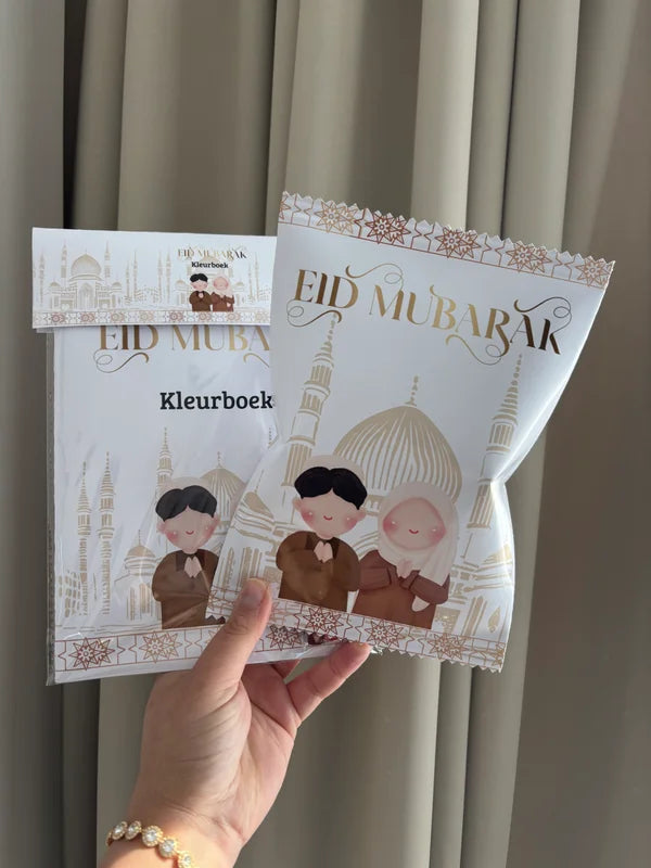 Eid Mubarak | kleurboek & chips zakje