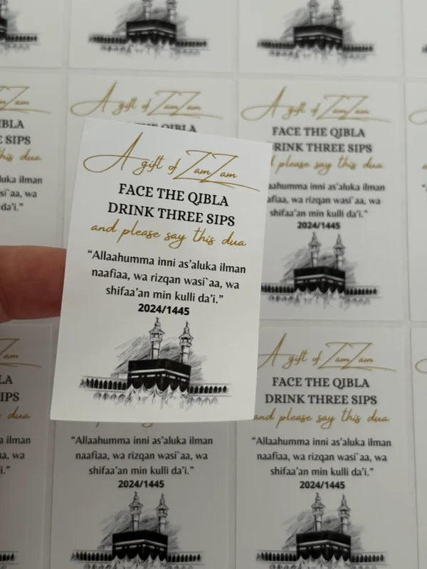 Zamzam stickers