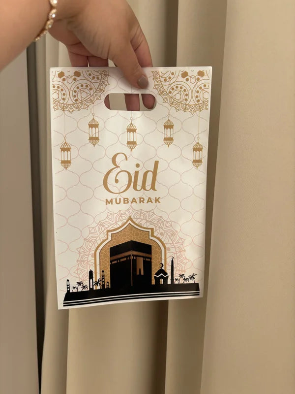 Eid Mubarak | traktatie tasje zwart