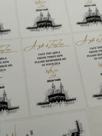 Zamzam stickers || with love