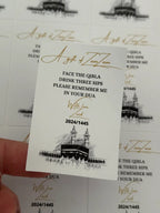 Zamzam stickers || with love