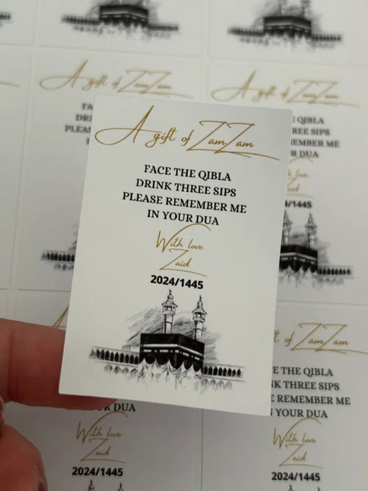 Zamzam stickers || with love