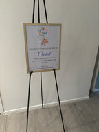 Babyshower welkomslijst A3