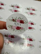 Bloemen sticker