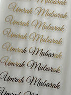 Umrah & Hadj gouden stickers