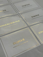 Sticker ‘ACTION’ flessen GOUD