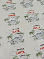 Dino stickers