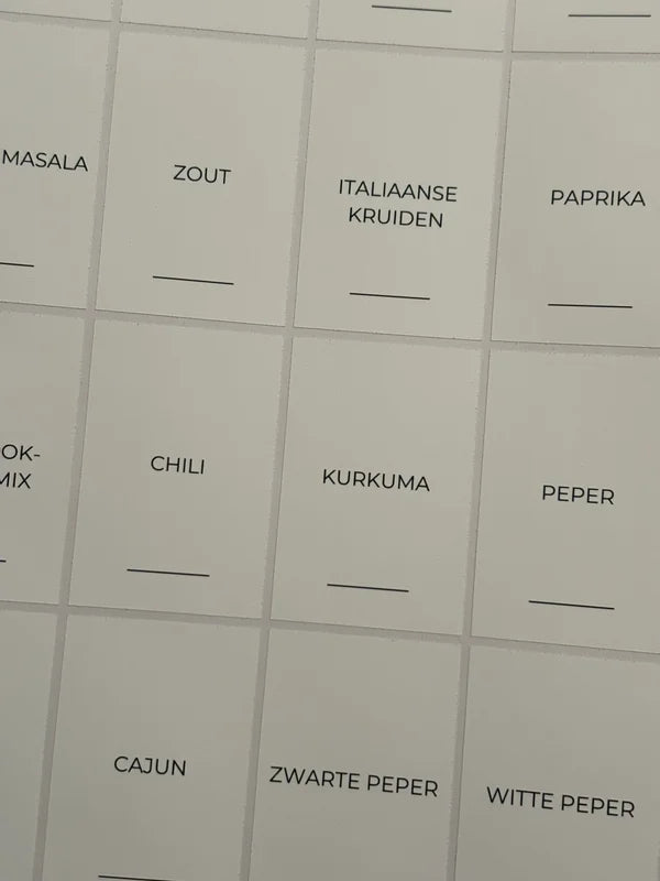 Kruidenlabels | 4x6