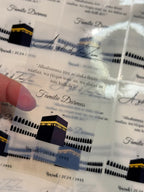 A gift of zamzam stickers