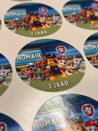 Paw patrol stickers