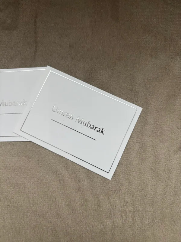 Umrah Mubarak stickers || 7x5