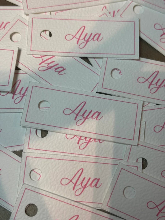 Kaartjes voor bedankjes/gift